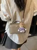 Bolsa Caixinha Personalizada Simples para Mulheres Moda Primavera 2026 Elegante Textura de Alta Qualidade Bolsa de Ombro Transversal