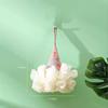 Linda bola de baño de helado flor de baño exfoliante para hombres y mujeres baño de doble uso para bebés y niños artefacto de baño de alta gama que no se deshace grande