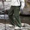 Novo Outono Impermeável Anti-rugas Repelente à Água Camping Caminhada Casal Calças Casca Tendência Calças de Trabalho ao Ar Livre Design Masculino
