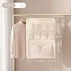 Bolsa Pendurada Personalizada para Armazenamento de Roupas Íntimas, Organizador Pendurado para Guarda-Roupa para Meias, Roupa Íntima e Peças Íntimas, Bolsa de Armazenamento de Cabeceira para Dormitório