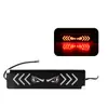 Luces Laterales LED Parpadeantes Ojo de Diablo para Carros y Camiones, Luces Direccionales Traseras de Freno, Luces de Señal de Advertencia, Luces de Conducción para Vehículos