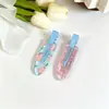 Lindo y Dulce Pasador de Color Jugo sin Costuras para Mujer, Pin para Flequillo con Brillo, Pin de Maquillaje con Forma de Uva, Pasador, Pinza para el Cabello, Accesorio para el Cabello