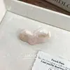 Grampo de Cabelo Retrô Coreano de Acetato com Pérolas Presilha Bico de Pato Moda Franja Lateral Acessório de Cabelo Adorno de Cabeça