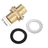 Accesorios de plomería nido amarillo accesorios para grifo de agua fría y caliente base cobre tuerca alta pie fijo tuerca de tornillo