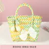 Bolsas de Palha Coloridas Populares, Lembrancinhas de Casamento, Brindes para Eventos Corporativos, Sacolas de Presente para Feriados, Cestas de Higiene Pessoal, Cestas Pequenas para Legumes