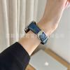 Adecuado para Apple Watch Applewatch 8 9 Generación Correa de Cuero Retro Iwatch 7 6 Se 5 4 Correa Arco del Triunfo