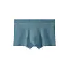 Ropa Interior para Hombre Algodón Puro 80S Jacquard Entrepierna Antibacteriana Color Sólido Simple Transpirable Cómodo Boxer Brief Deportivo Estampado