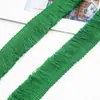 Renda de Franja de Poliéster Xcolorida de 2,5 cm para Brincos, Roupas, Decoração de Almofadas, Acessórios de Renda com Borla