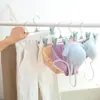 Cabide Multifuncional Antiderrapante para Calças com Presilhas, Suporte para Armazenamento de Roupas Íntimas, Cabide de Roupas, Rack de Calças para Guarda-Roupa, Prendedor de Calças Doméstico