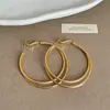 Pendientes de Aro Retorcidos de Doble Capa Mate para Mujer, Simples y de Alta Gama, Elegantes y Modernos, Pendientes Versátiles