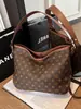 Bolsa Tote de Braço de Luxo Leve para Presbiopia Feminina 2025 Nova Bolsa de Ombro Transversal Estampada Retro para o Trabalho