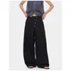 Pantalones de hombre a rayas de estilo American Old Money de moda con diseño de botones, Pantalones largos vintage de pierna ancha en línea A, Ligeramente drapeados y curvados