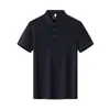 Camiseta polo de algodón-spandex de 220 g, 80 hilos, algodón de fibra larga para verano, camiseta de manga corta unisex, impresión de logotipo disponible bajo pedido