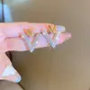 Pendientes de Borla Redonda con Circonita de Aguja Plateada Estilo Nuevo Retro Elegantes Versátiles Pendientes de Lujo Ligero de Gama Alta para Mujer
