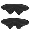 Pegatinas de Talón de Gel para Tacones Altos, Pegatinas Suaves Anti-Desgaste y Anti-Caída para el Talón, Pegatinas Antideslizantes Autoadhesivas, Almohadillas de Media Talla para Ajuste de Zapatos