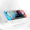 Funda Protectora Transparente con Purpurina para Switch Oled Funda con Purpurina para Switch Tipo Dividido Funda Protectora Glitter Lite