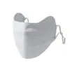 Mascarilla de protección solar media cara malla transpirable media cara seda de hielo enfriamiento facekini ciclismo mujeres protección solar exterior anti-UV