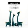 Enfeites Criativos Estilo Europeu Verde e Dourado, Decorações para Casa, Rack de TV para Sala de Estar, Barzinho, Artesanato Decorativo, Vaso de Flores Pintado a Ouro