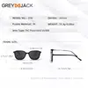26 Gafas de Sol Polarizadas Nuevas con Protección UV Estilo Coreano para Hombres con Patillas de Pinza de CP, Modelo de Exportación de Moda con un Toque de Alta Gama, Gafas de Sol para Mujer