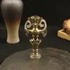Latón Cultural y Creativo Sanxingdui Adornos de Cabeza Plana Artesanías Cultural y Creativa Retro de Sanxingdui Adornos de Escritorio Artesanías de Área Escénica