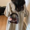 Bolso de Mano Plegado Transfronterizo Bolso de Cadena de Moda para Mujer 2025 Otoño e Invierno Nuevo Bolso de Hombro Sencillo Bolso Cruzado Elegante