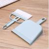 Mini escova de limpeza de mesa cor nórdica escova de teclado conjunto de duas peças para limpeza de mesa com pá conjunto de vassoura pequena