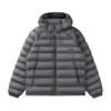 Transmisión en vivo estilo unisex chaqueta acolchada de algodón acanalado invierno nuevo estilo con capucha estilo pareja engrosada para baja estatura abrigo chaqueta acolchada de algodón