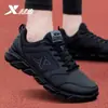 Zapatos de Hombre Xtep 2026 Zapatillas para Correr Zapatos Casuales para Hombre Genuinos Primavera y Otoño Negro Transpirables Zapatos Deportivos Tecnología de Hidrógeno