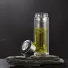 Vaso de Vidrio de Doble Capa Kailin con Asa Gran Capacidad Taza de Oficina Taza de Agua Taza de Té de Negocios para Hombres Taza Portátil Venta al por Mayor