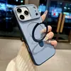 Nuevo Borde Antideslizante con Sensación de Piel Adecuado para Funda de Teléfono iPhone 17 Pro Max, Soporte Metálico Apple 16, Anticaídas, Transfronterizo
