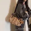 Bolso tote de lunares de nicho estilo coreano para mujer, nuevo modelo 2026, bolso cruzado de gran capacidad para el día a día, bolso de hombro elegante y con estilo