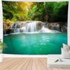 Aliexpress Paisaje Cascada Sala de Estar Dormitorio Tapiz Transfronterizo Mural Manta Tela Colgante Decorativa