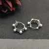 Brincos de Argola com Corrente de Renda e Pérolas para Mulheres Design de Nicho Simples Elegante Luxo Leve Moda Versátil Brincos Distintivos Tendência