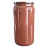 Taza de color de 16 oz, tapa de color, vaso de cola de vidrio, vaso de sublimación, bebida fría, jugo, leche, taza de té
