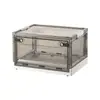 Dormitorio Estudiantil Almacenamiento de Cosas Buenas Libros Caja de Almacenamiento Plegable de Ropa Multifuncional Puerta Lateral Gran Capacidad Almacenamiento Juguetes