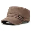 Sombreros de Primavera y Otoño para Hombre para Viajes al Aire Libre, Caminar, Pescar, Sombreros de Copa Plana, Modernos, Sencillos, Versátiles, Sombreros de Sol Ajustables