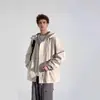 Chaqueta de Viaje y Montañismo Unisex para Hombre Tendencia Ropa de Trabajo para Exteriores Chaqueta Casual Primavera y Otoño Chaqueta Multibolsillos