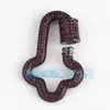 Acessórios de joias DIY cobre puro micro cravejado zircônia luxo parafuso pode abrir e fechar fivela de pulseira e colar