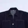 Suministro directo de fábrica al por mayor para comercio exterior mujeres 2025 nuevo moda europea y americana traje de falda corta de mezclilla camisa corta de mezclilla