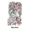 Pegatinas de tatuaje al por mayor transfronteriza una generación de pegatinas de tatuaje TBS flores león tigre lobo tótem tatuaje