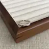 Anel Vintage Dourado Champagne Renda Multi-Camadas Enrolado Zircônia Estilo Francês, Tendência de Anel Empilhável Vazado Nicho Coreano e Japonês