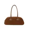 Bolsos de Gamuza Transfronterizos, Bolsos de Hombro Tipo Baguette de Moda para Mujer, Bolsos de Gran Capacidad de Gama Alta para el Trabajo, Bolsos de Hombro de Nicho al por Mayor