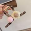 Peinado súper conveniente ~ Horquilla de flores frescas para la parte posterior de la cabeza femenina, pinza de tiburón con agarre de bola, gran sentido