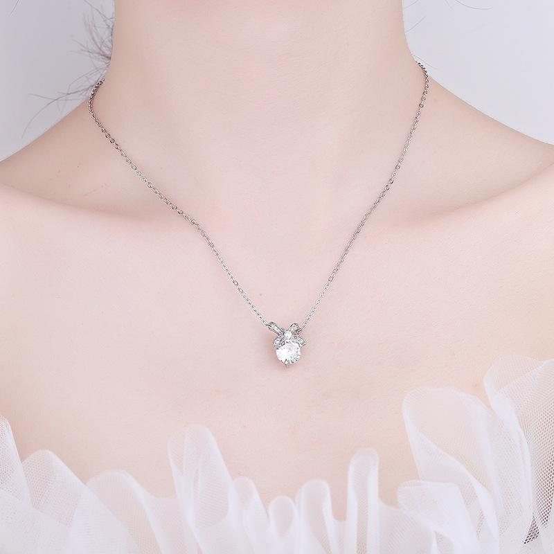 蝴蝶结项链