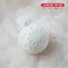 Bola de Natal Bola de Espuma Bola Pintada Bola de Pelúcia para Pendurar na Árvore de Natal Bola de Neve Bola com Formato Especial Decoração de Natal