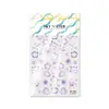 Sky New Estampado Estéreo Vacaciones Frangipani Pegatinas para Uñas Pintadas 6D Lindas DIY Impermeables Decorativas