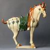 Tang Sancai Cavalo Cavalo de Cerâmica Seis Enfeites de Cavalo Presente de Artesanato para Casa Cavalo para Enfeites de Sucesso Objeto Imediatamente Rico