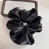 Scrunchie de Cetim Liso Estilo Francês para Mulheres, Elástico de Cabelo de Alta Elasticidade para Rabo de Cavalo, Novo Modelo 2026, Acessório de Cabelo Amigo do Cabelo