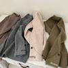 Ropa de Moda para Niños Suéter de Cuello Medio para Niñas 2025 Nuevo Tesoro de Mujer Otoño Mejorado Ajustado Bordado Tejido Camiseta Base