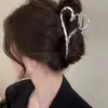 Pinza Grande para el Cabello con Alto Volumen, Aspecto de Alta Gama, Pinza para el Cabello con Moño Mediano, Pinza Grande Acrílica Sencilla, Accesorio para el Cabello para Mujer